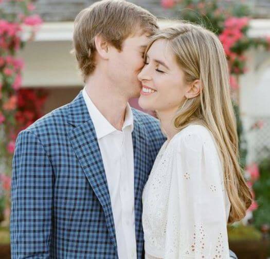 Chelsea Leonard with her husband Conor Mara.
